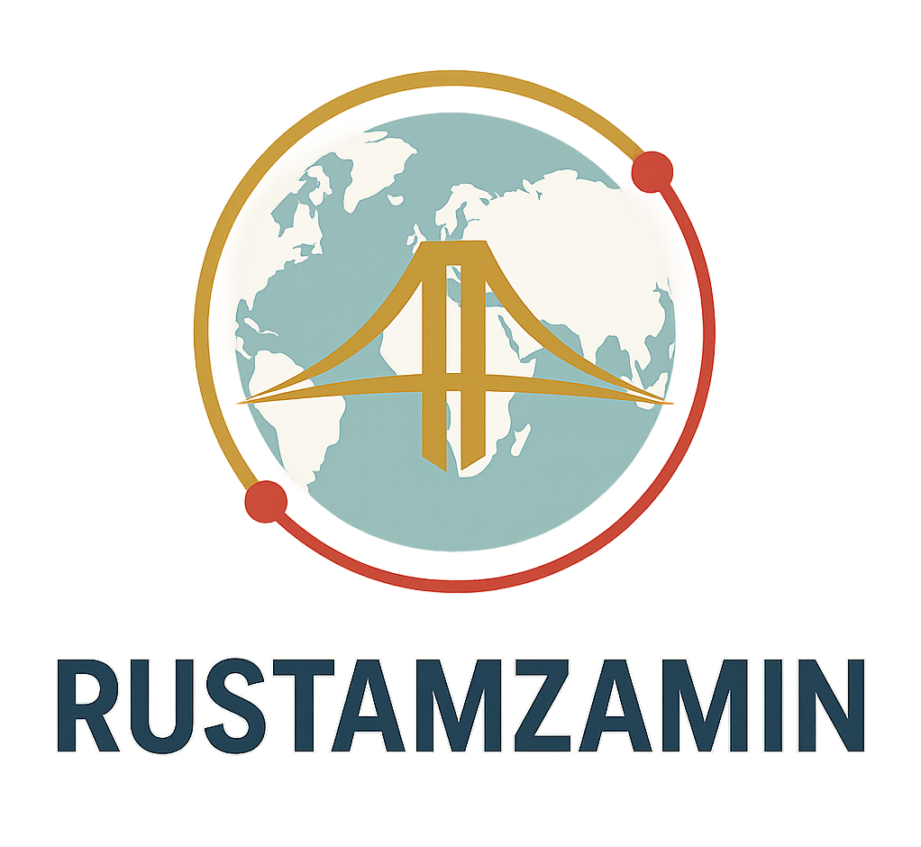 لوگوی رسمی شرکت رستم‌زمین